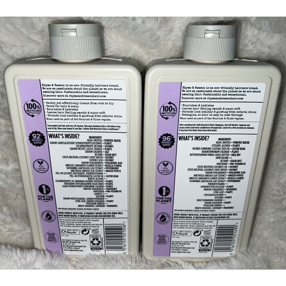 Rhyme & Reason Nourish & Smooth Shampoo & Conditioner Dull Frizzy Hair Serum - Picture 2 of 6